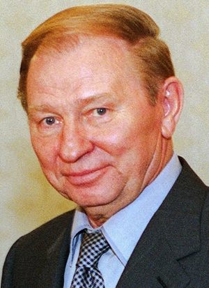 Portrait von Leonid Kutschma