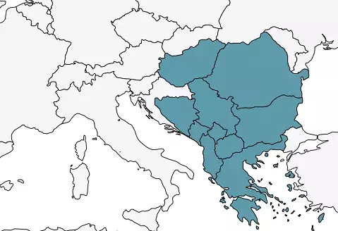 Südosteuropa. Grafik: Anna Vogel