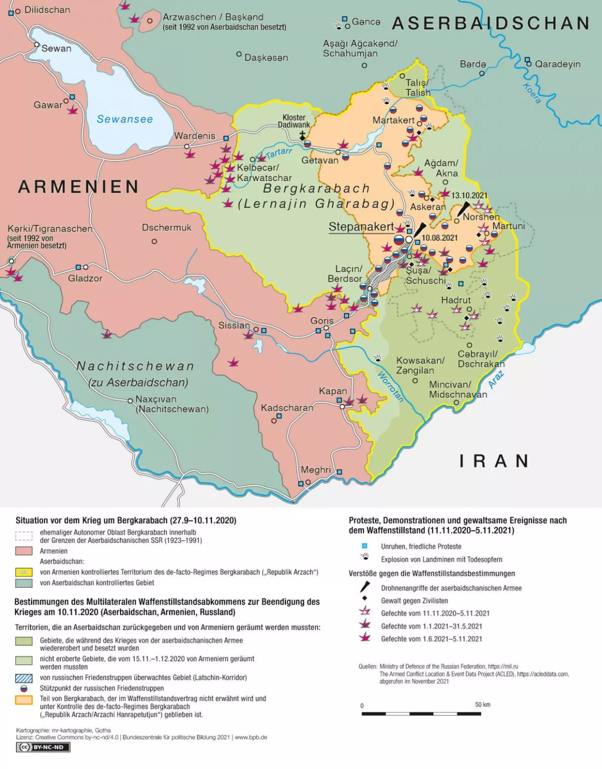 Nagorny-Karabach (mr-kartographie) | BpB | cc by-nc-nd/4.0/deed.de