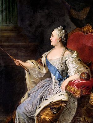 Katharina die Große | Fjodor Stepanowitsch Rokotow | Wikipedia | gemeinfrei