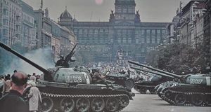 Wenzelsplatz in Prag 1968. Foto: FaceMePLS, flickr, CC BY 2.0