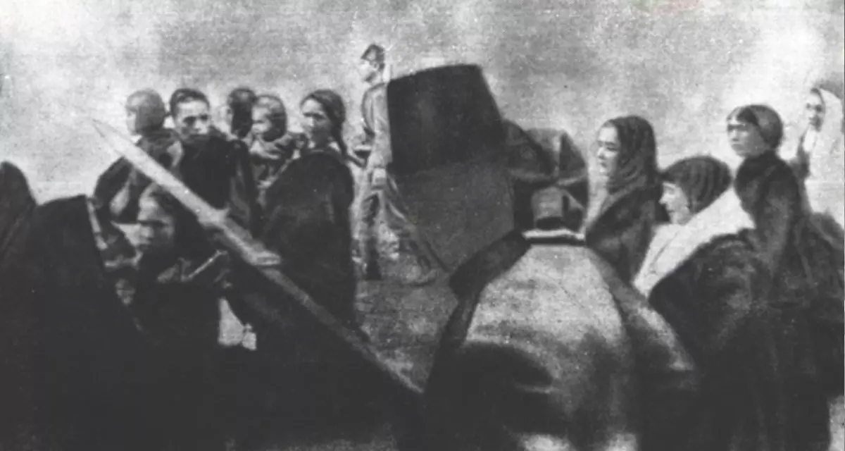 Deportation der Armenier aus Trapesunt (türk. Trabzon). | Arbeitsgruppe Anerkennung - Gegen Genozid, für Völkerverständigung e.V. | Ref-Nr. img033