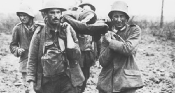 Gefallener aus dem ersten Weltkrieg Foto: Volksbund Deutsche Kriegsgräberfürsorge 