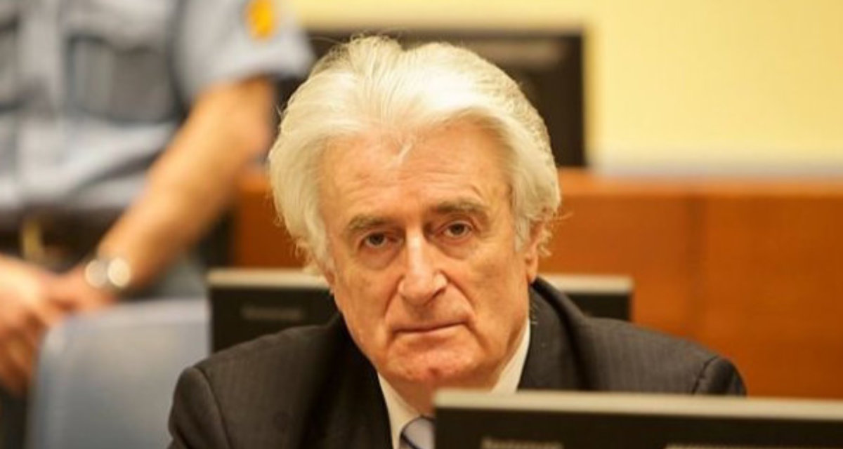 Radovan Karadzic, International Criminal Tribunal for the former Yugoslavia. Foto: Wikimedia Commons, CC BY 2.0; Zuschnitt und Skalierung durch LTO 