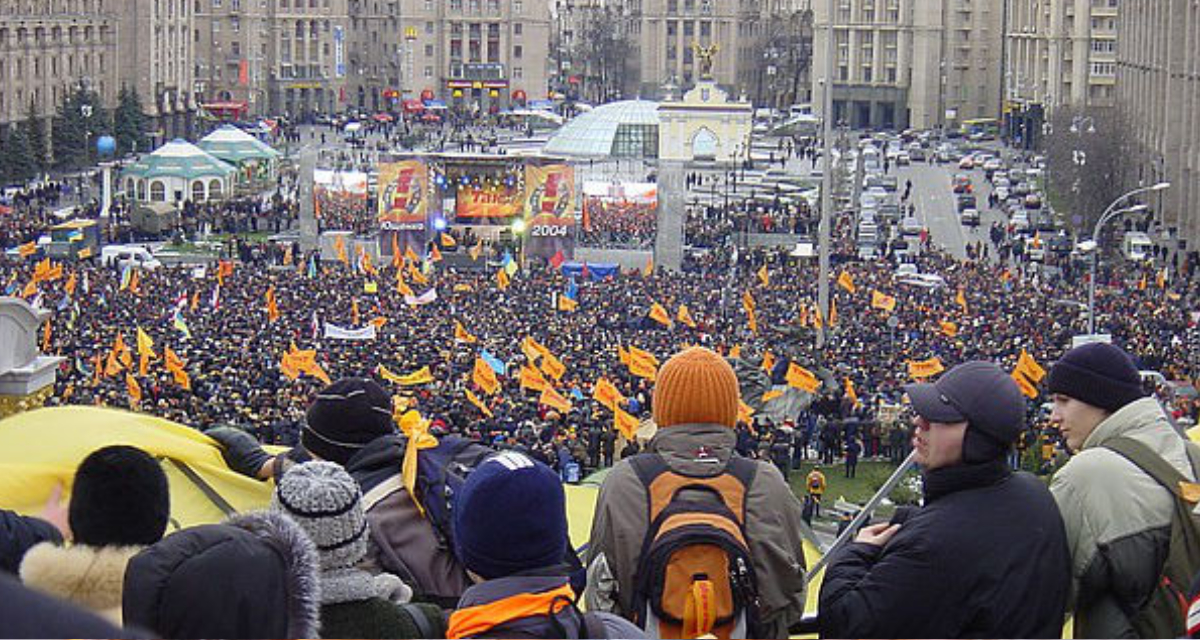 Proteste im November 2004 in Kiew | Wikipedia | Marion Duimel | CC BY-SA 3.0 Proteste im November 2004 in Kiew | Wikipedia | Marion Duimel | CC BY-SA 3.0 